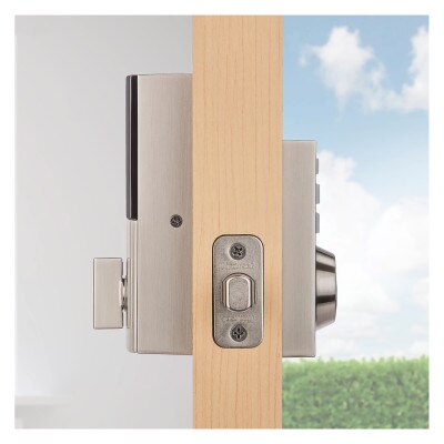 Kwikset 914 Series SmartCode Zigbee Contemporary Deadbolt with Cox, Satin Nickel